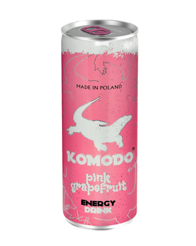 KOMODO Energy Drink różowy grapefruit – 250 ml.png