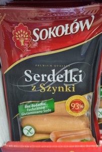 SOKOŁÓW SERDELKI Z SZYNKI 360G