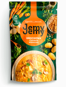 PROFI ZUPA GROCHOWA Z KIEŁBASA WIEPRZOWĄ 450G JEMY JEMY