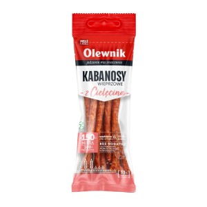 OLEWNIK KABANOSY Z CIELĘCINĄ 105G