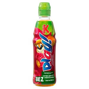 KUBUŚ PLAY JABŁKO-MALINA 400ML/12SZT