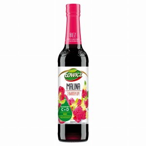 ŁOWICZ SYROP MALINA LIPĄ 400ML/6SZT