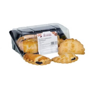 OLSZA KRUCHE CIASTECZKA Z NADZIENIEM JAGODOWYM 250G