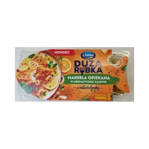 LISNER DUŻA RYBKA MAKRELA OPIEKANA Z KOLENDRĄ 200G