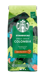 STARBUCKS KAWA ZIARNISTA COLOMBIA 450G