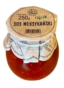NADWARCIAŃSKIE SPECJAŁY SOS MEKSYKAŃSKI 250G/8SZT