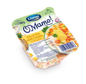 LISNER SAŁATKA WARZYWNA Z KUKURYDZĄ 140G