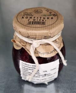 NADWARCIAŃSKIE SPECJAŁY KONFITURA Z WIŚNI 280G/8SZT