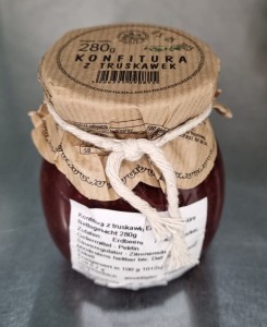 NADWARCIAŃSKIE SPECJAŁY KONFITURA Z TRUSKAWKI 280G/8SZT