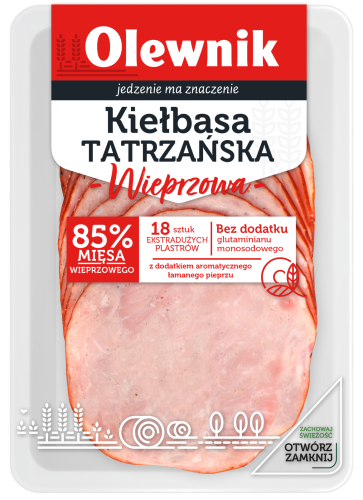 OLEWNIK kielbasa tatrzanska plastry 200 g.png