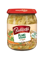 PUDLISZKI FLAKI WOŁOWE W ROSOLE 450G/4SZT