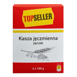 TOPSELLER KASZA JĘCZMIENNA PĘCZAK 4X100G