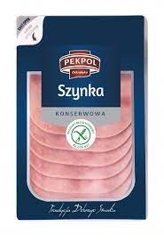 PEKPOL SZYNKA KONSERWOWA PLASTRY 100G