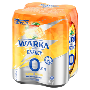 WARKA ENERGY MANGO CYTRYNA 0% 500ML/4SZT