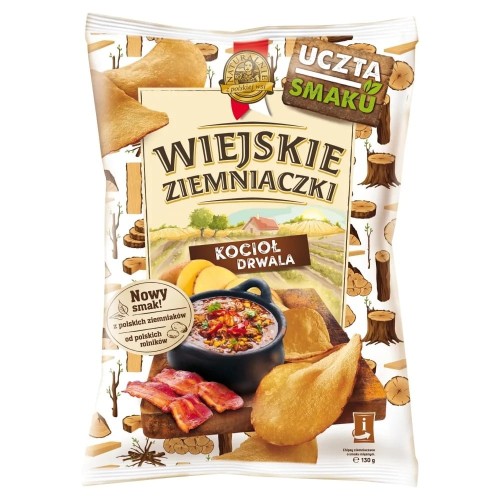 wiejskie-ziemniaczki-uczta-smaku-chipsy-ziemniaczane-o-smaku-miesnym-kociol-drwala-130-g.jpg