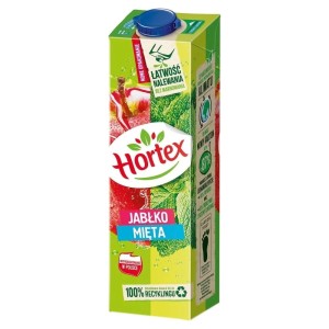 HORTEX NAPÓJ JABŁKO-MIĘTA 1L/6SZT