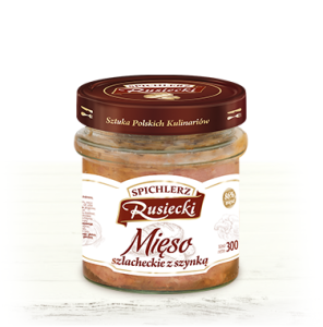 PAMAPOL SPICHLERZ RUSIECKI MIĘSO SZLACHECKIE Z SZYNKĄ 280G