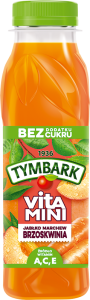 TYMBARK VITAMINI BRZOSKWINIA-JABŁKO-MARCHEW 300ML/12SZT