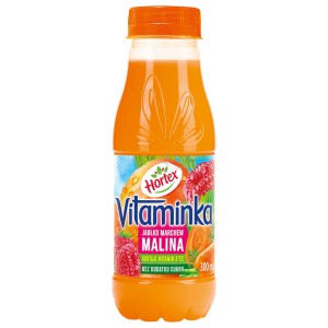 HORTEX VITAMINKA MARCHEW-JABŁKO-MALINA PET 300ML/6SZT