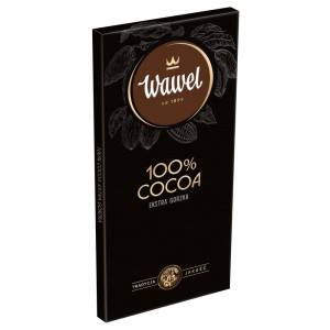 WAWEL CZEKOLADA EXTRA GORZKA 100% COCOA 80G