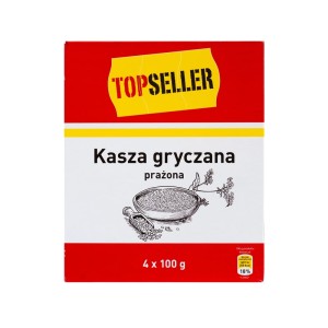 TOPSELLER KRO KASZA GRYCZANA PRAŻONA 4X100G