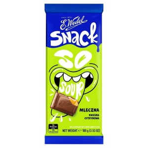 WEDEL CZEKOLADA SNACK SO SOUR 100G