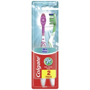 COLGATE SZCZOTECZKA MAX MIĘKKA 2SZT