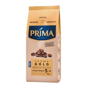 PRIMA AROMA GOLD KAWA ZIARNISTA 900G