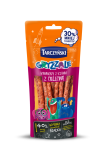 TARCZYŃSKI GRYZZALE KABANOSY SZYNKA 90G