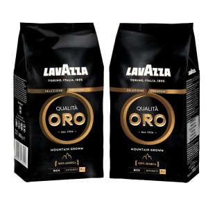 LAVAZZA KAWA QUALITA ORO MOUNTAIN GROWN ZIARNO 1KG