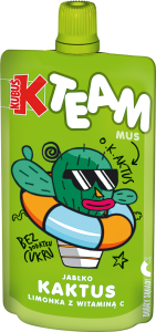 KUBUŚ MUS TEAM JABŁKO-KAKTUS-LIMONKA 100G/12SZT
