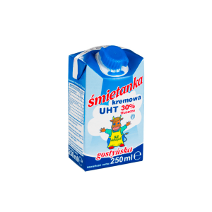 GOSTYŃ ŚMIETANKA UHT 30% 250ML