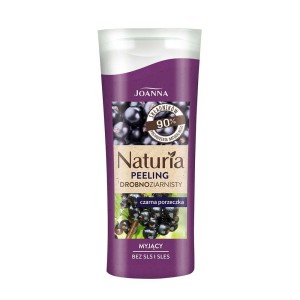 JOANNA NATURIA PEELING DROBNOZIARNISTY CZARNA PORZECZKA 100G