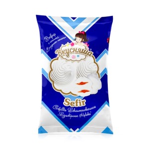 Zefir mleczny 300g/10szt VKUSNASHA