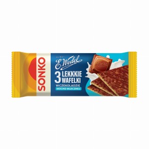 SONKO WAFELKI CZEKOLADA MLECZNA WEDEL 36G/11SZT