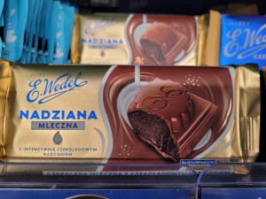 WEDEL CZEKOLADA MLECZNA NADZIANA 100G