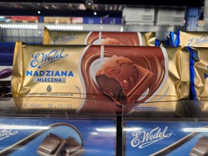 WEDEL CZEKOLADA MLECZNA NADZIANA 287G