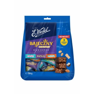 WEDEL BAJECZNY CRUNCHY CUKIERKI W CZEKOLADZIE 356 G
