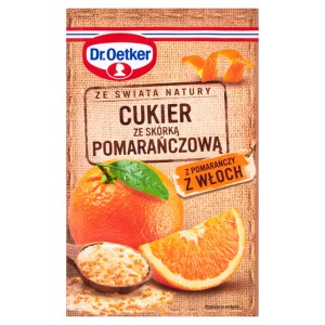 DR. OETKER CUKIER ZE SKÓRKĄ POMARAŃCZOWĄ 15G