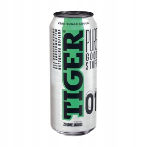 TIGER PURE ZIELONE JABŁKO 500ML