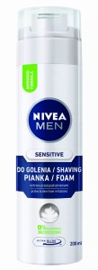 NIVEA SENSITIVE ŁAGODZĄCA PIANKA DO GOLENIA 200ML