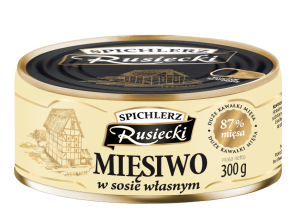 PAMAPOL SPICHLERZ RUSIECKI MIĘSIWO W SOSIE WŁASNYM 300G