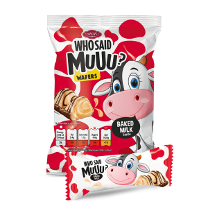Who said muuu? wafelki z nadzieniem o smaku mleczka skondensowanego 200g/6szt AVK
