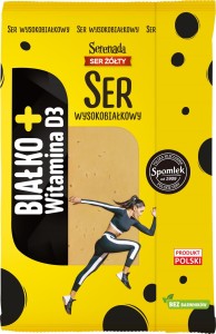 SPOMLEK SER WYSOKOBIAŁKOWY PLASTRY 135G