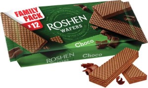 Wafle czekoladowe 216g/11szt ROSHEN