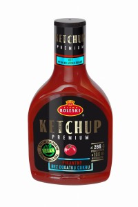 ROLESKI KETCHUP PREMIUM PIKANTNY BEZ DODATKU CUKRU 425G