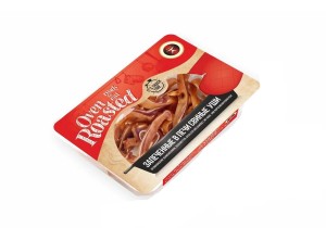 Uszy wieprzowe pieczone w piekarniku, pokrojone w plastry 300g/8szt RIGA STANDARD