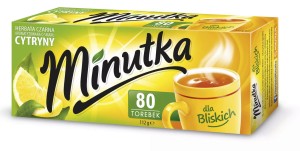 MINUTKA HERBATA CYTRYNOWA 80TB