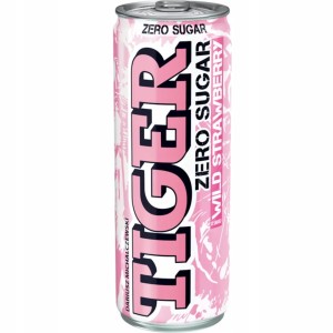 TIGER POZIOMKA BEZ CUKRU 250ML/12SZT