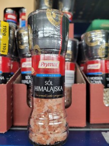 PRYMAT SÓL HIMALAJSKA W MŁYNKU 110G